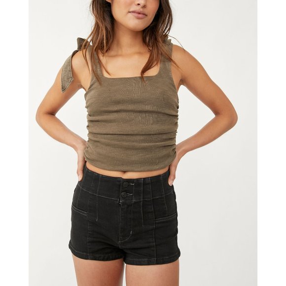 🎉LAST CHANCE🎉 FREE PEOPLE Jayde Micro Shorts / Last Night - Picture 5 of 7